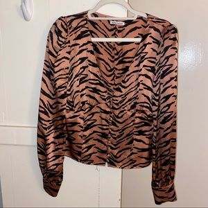 Reformation Zebra Top